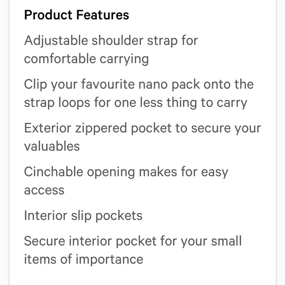 Lululemon bucket bag - Picture 6 of 6